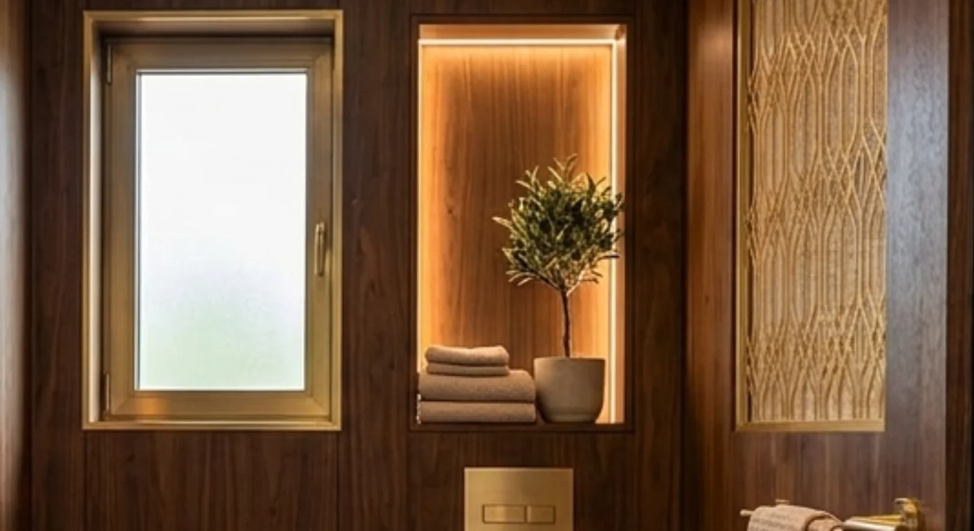 Chambre BnB — finitions salle de bain
