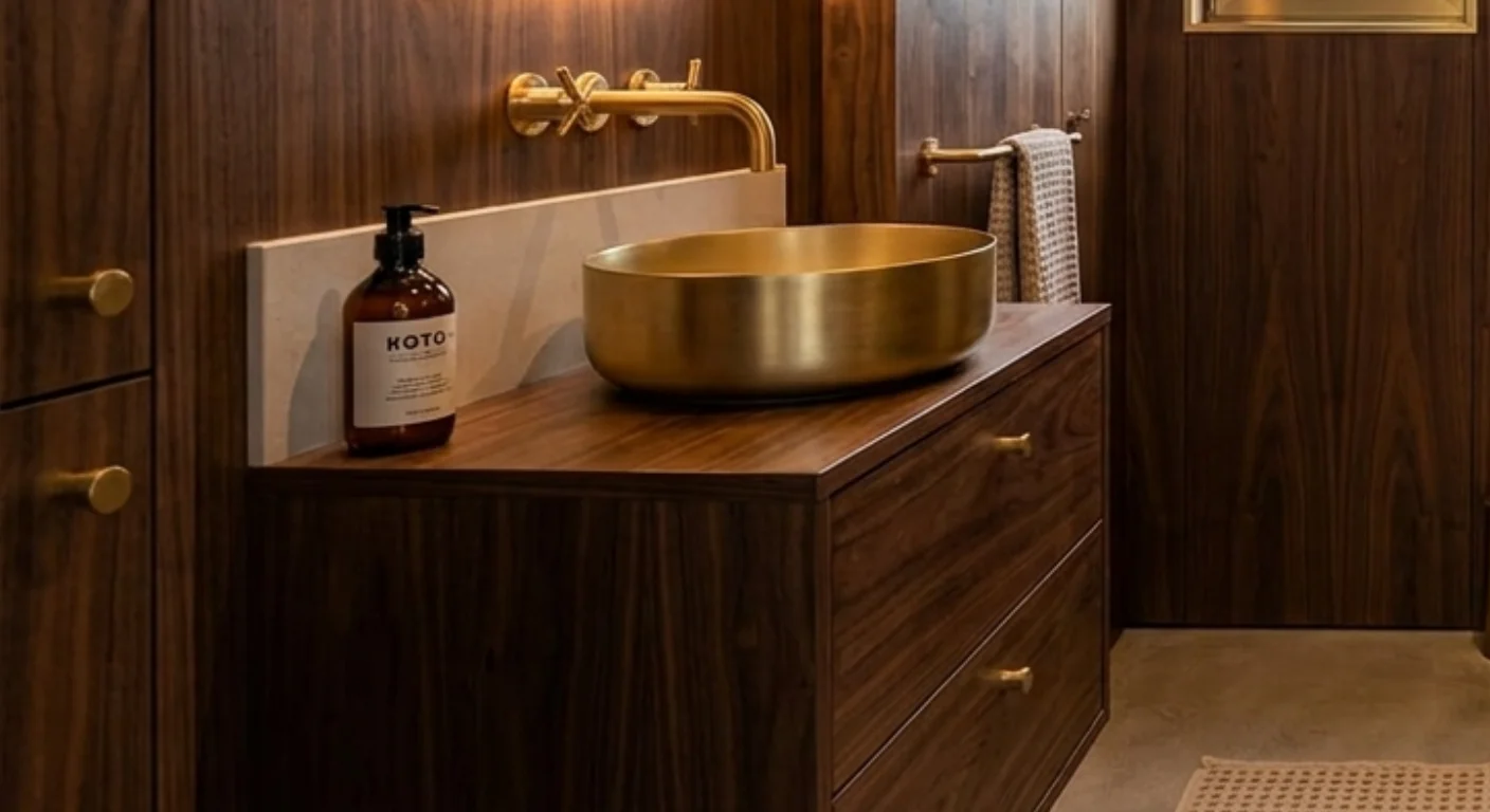 Chambre BnB — salle de bain luxe