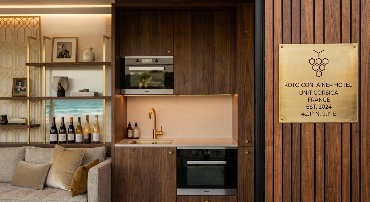 Chambre BnB — kitchenette