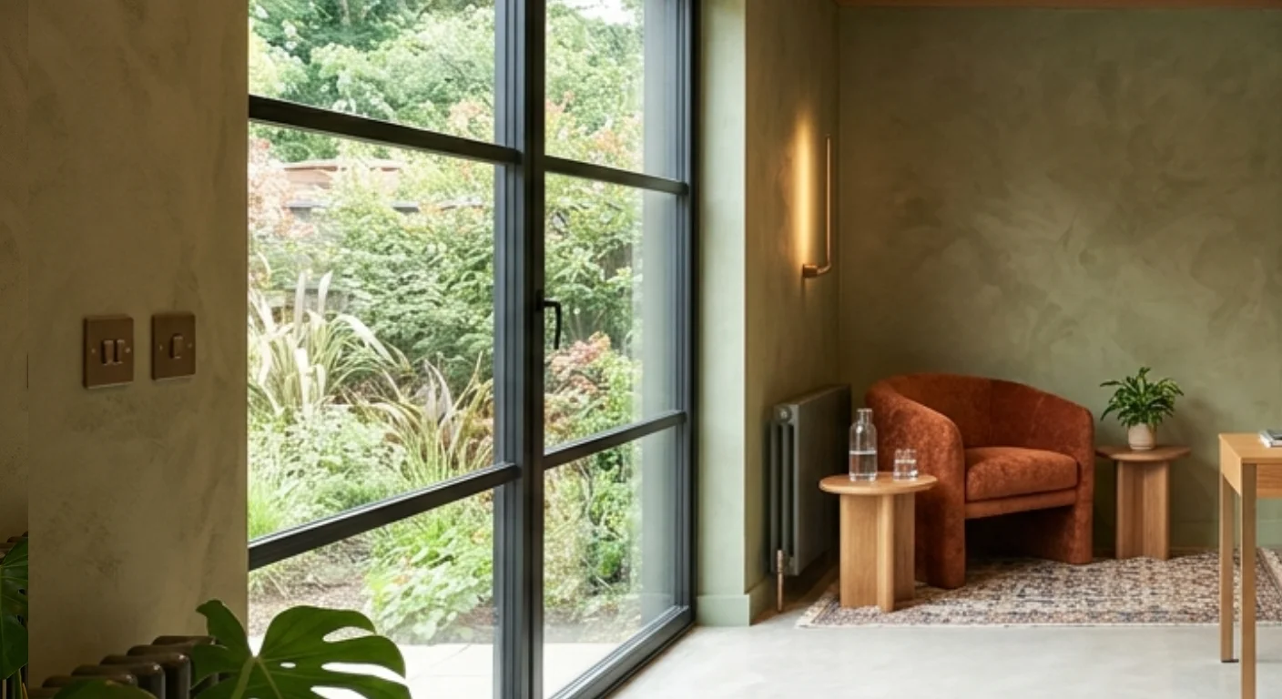Office Garden — bureau avec mur végétal