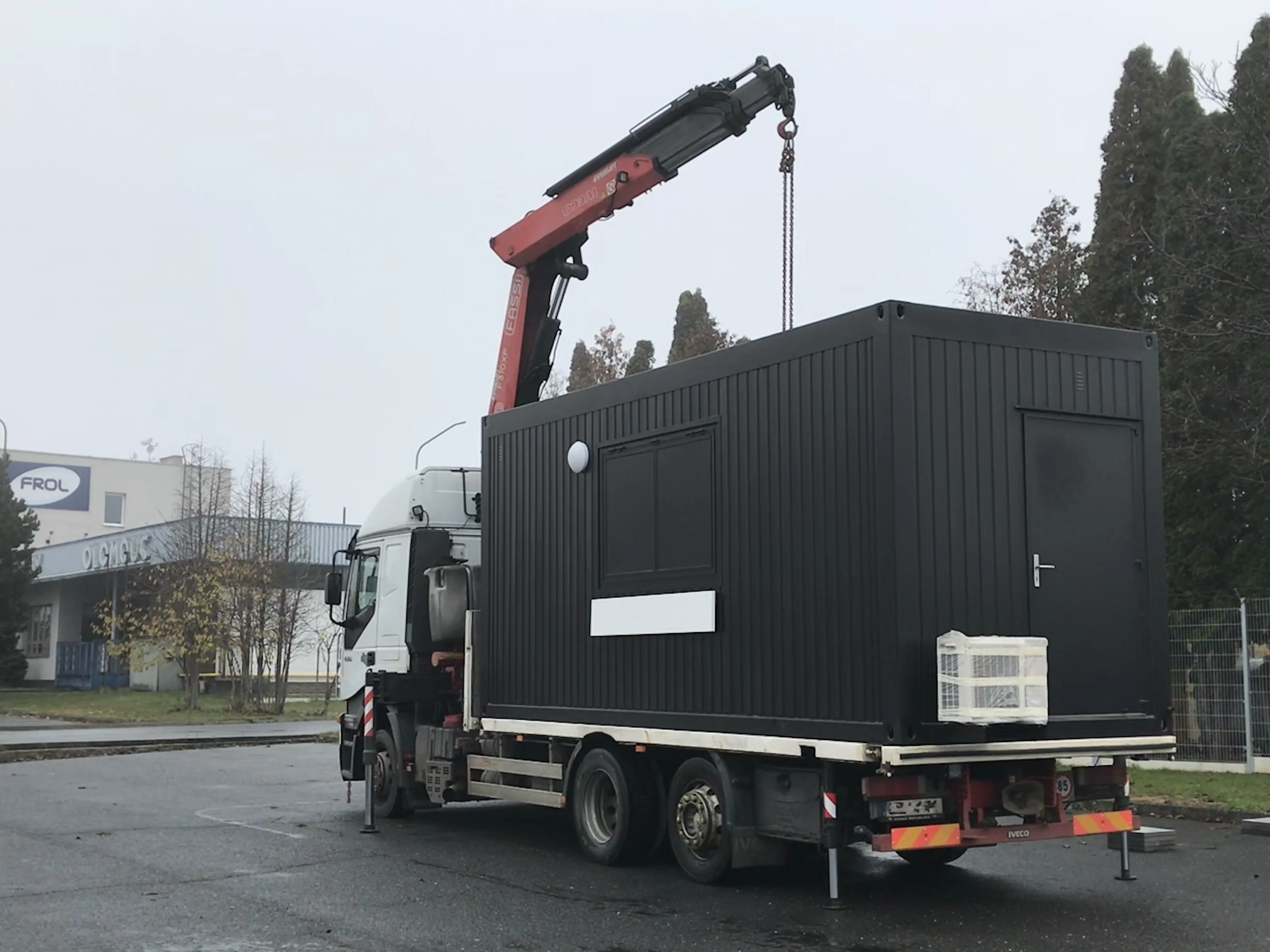 Détail livraison conteneur
