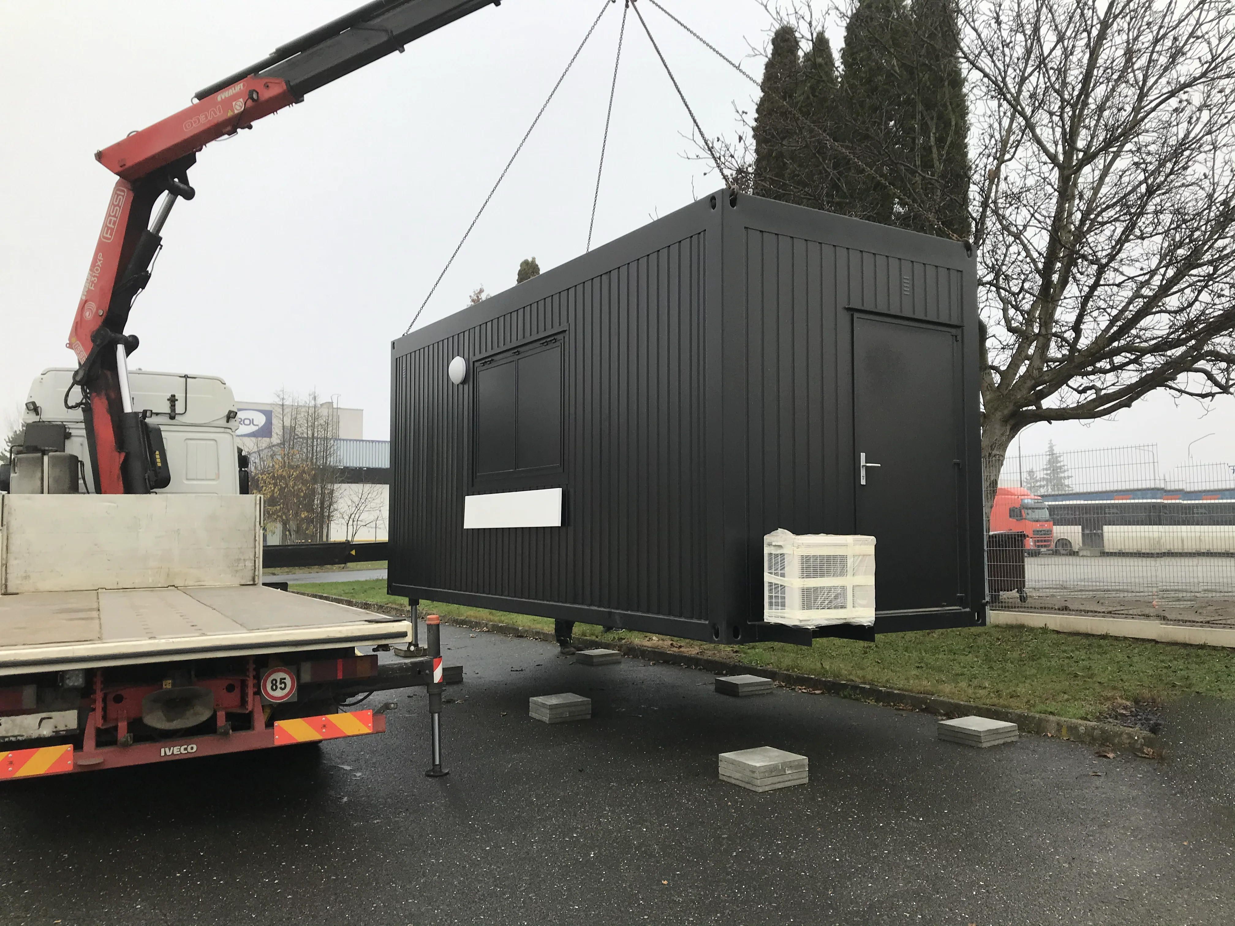 Livraison finale conteneur